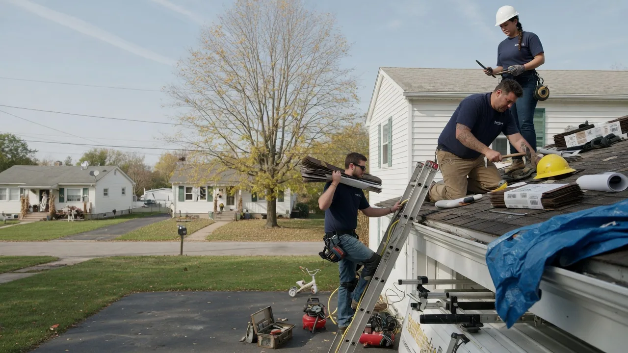 Local Roofing Contractors in Saint Libory, IL near me